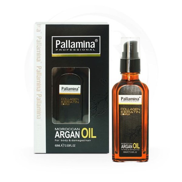 Tinh dầu Pallamina Argan Oil cho tóc khô hư tổn 60ml