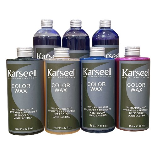 Thuốc phủ nhuộm bóng Karseell Color Wax 450ml