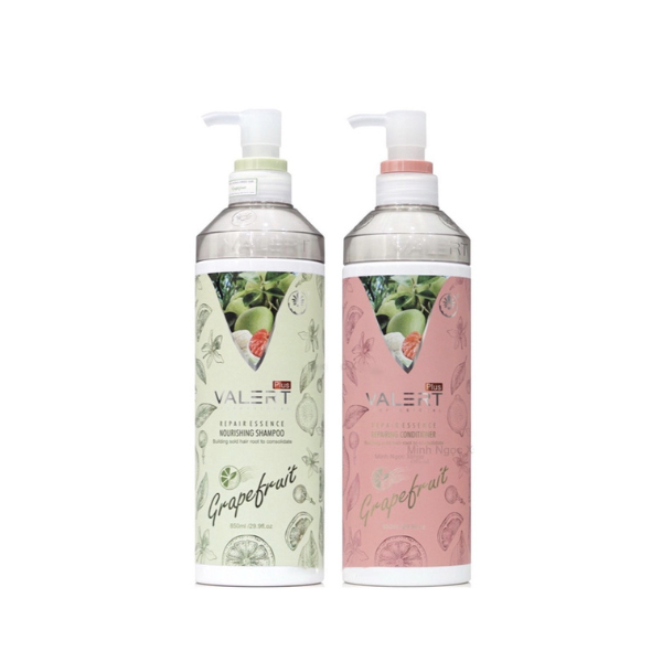 Bộ dầu gội xả Bưởi Grapefruit Valert 850ml