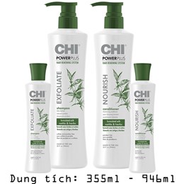 Bộ Dầu Gội Xả CHI Power Plus Chống Rụng Và Kích Thích Mọc Tóc