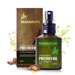 Tinh dầu Precious oil Masaroni cho tóc khô hư tổn 60ml (CANADA) - Chai