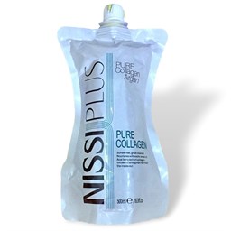 Hấp dầu collagen Nissi Plus cho tóc khô hư tổn 500ml (CANADA) - túi