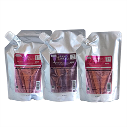 BỘ PHỤC HỒI 3 BƯỚC 123+ MILBON GRANDKAGE TÓC THƯỜNG 600G*3 - BỘ BỘ PHỤC HỒI 3 BƯỚC 123+ MILBON GRANDKAGE TÓC THƯỜNG 600G*3 - BỘ