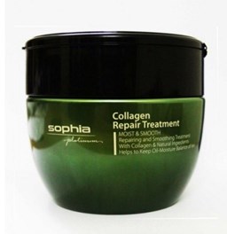 Hấp dầu Sophia Collagen repair xanh 450ml (KOREA) - Hộp