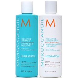 Bộ gội xả Moroccanoil Hydration dưỡng ẩm mềm mượt cho tóc khô hư tổn nhẹ 250mlx2 - bộ