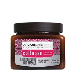 Hấp dầu dưỡng tóc Arganicare Collagen Hair Masque 500ml