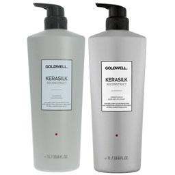 Cặp Dầu Gội Xả Goldwell Kerasilk Reconstruct Phục Hồi Tóc