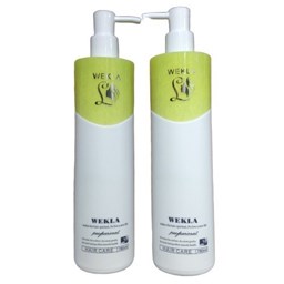 BỘ DẦU GỘI XẢ WEKLA PHỤC HỒI TÓC HƯ TỔN 780ML*2