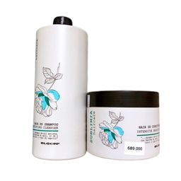 Bộ dầu gội ủ siêu phục hồi tóc hư tổn ELGON Sublimia  Bộ dầu gội ủ siêu phục hồi tóc hư tổn ELGON Sublimia