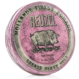 Sáp tạo kiểu tóc Reuzel Pink Grease Heavy Hold (hồng) giữ nếp cứng độ bóng vừa Sáp tạo kiểu tóc Reuzel Pink Grease Heavy Hold (hồng) giữ nếp cứng độ bóng vừa