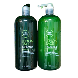 Bộ dầu gội xả chanh trị dầu nhờn Paul Mitchell Lemon Sage Thickening 1000mlx2  Bộ dầu gội xả chanh trị dầu nhờn Paul Mitchell Lemon Sage Thickening 1000mlx2
