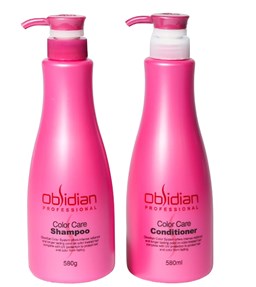 Bộ dầu gội xả giữ màu nhuộm Obsidian color 580mlx2  Bộ dầu gội xả giữ màu nhuộm Obsidian color 580mlx2