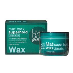 Wax cứng LiveGain Super Hold xanh 120g