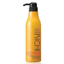 Gel cứng LiveGain Rich vàng 500ml  Gel cứng LiveGain Rich vàng 500ml