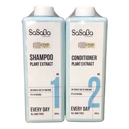 Bộ dầu gội xả Sasabas Every Day 800ml Bộ dầu gội xả Sasabas Every Day 800ml