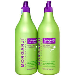 Bộ dầu gội xả Morgarji collagen 3x phục hồi tóc 800ml Bộ dầu gội xả Morgarji collagen 3x phục hồi tóc 800ml