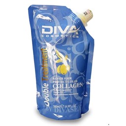 Hấp dầu collagen DIVA cho tóc khô hư tổn 500ml