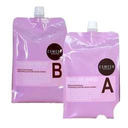 Cặp Thuốc uốn túi Csmeer siêu quăn sóng 1000mlx2  Cặp Thuốc uốn túi Csmeer siêu quăn sóng 1000mlx2