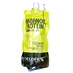 Dầu hấp ủ tóc siêu mượt Delofil Collagen Argan Protein mask 500ml