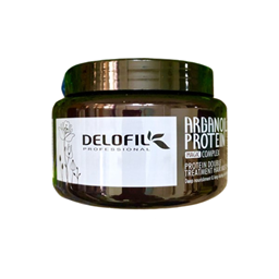 Hấp dầu Delofil Arganoil Protein phục hồi chuyên sâu tóc hư tổn nặng 500ml