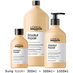 DẦU GỘI L'OREAL ABSOLUT REPAIR GOLD PHỤC HỒI TÓC TOÀN DIỆN