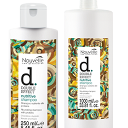 Dầu gội Keratin Nouvelle Double thảo dược cho tóc khô hư tổn 1000ml Dầu gội Keratin Nouvelle Double thảo dược cho tóc khô hư tổn 1000ml